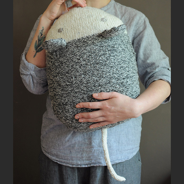 Сіра меланжева мишка